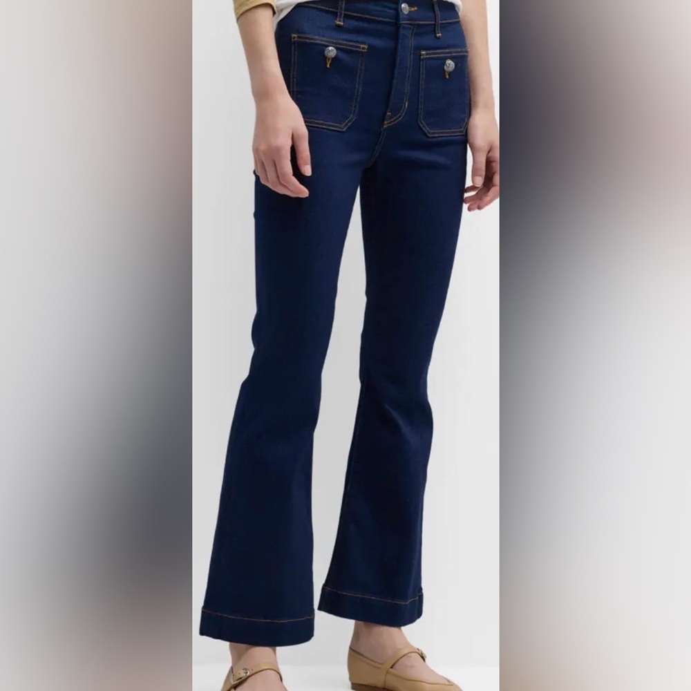 Veronica Beard Women's Carson Flared Patch Pocket… - image 1